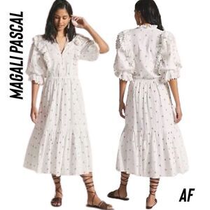 MAGALI PASCAL FLORENCE DRESS MIDI NWT SMALL